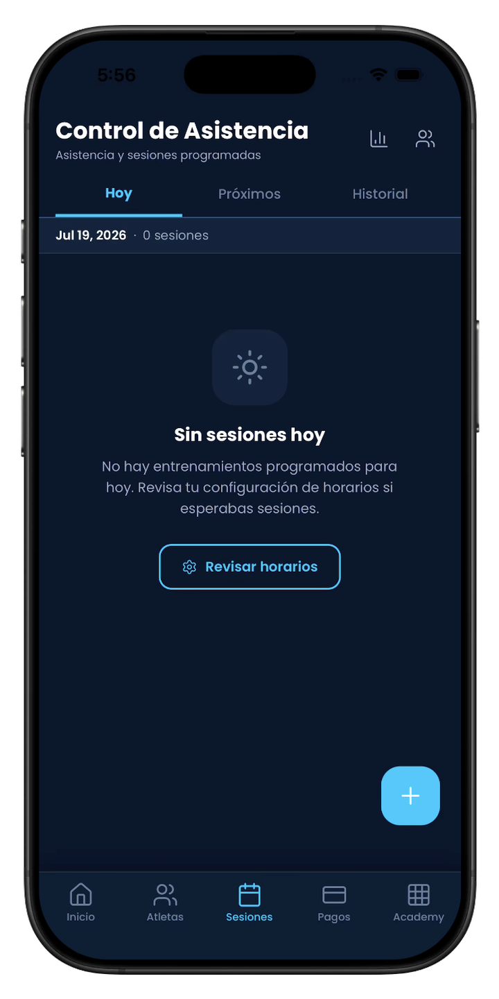 ATHLIX Asistencia